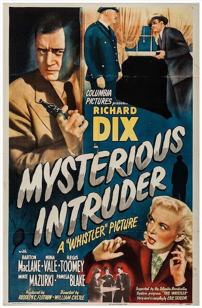 William Castle - Mysterious Intruder (1946) Mysterious Intruder (1946)